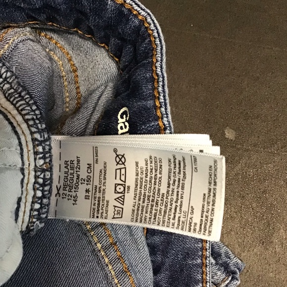 GAPKIDS. boys' jeans sz 12 regular straight - Picture 5 of 7